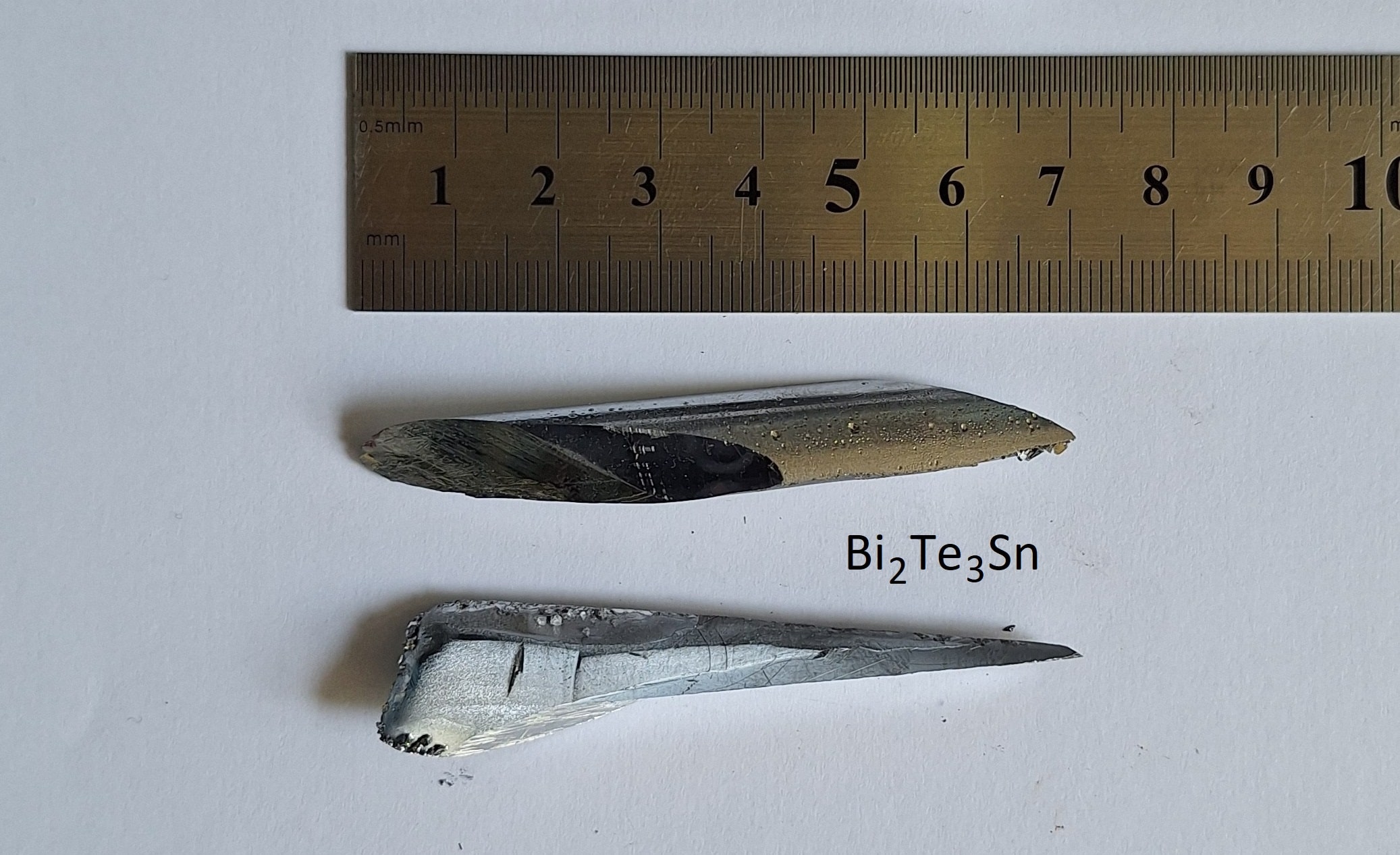 Bismuth Telluride Bi2Te3 crystal for thermoelectric applications