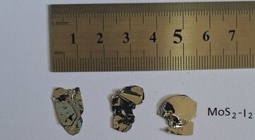 Molybdenum Disulfide MoS2 2D material crystal